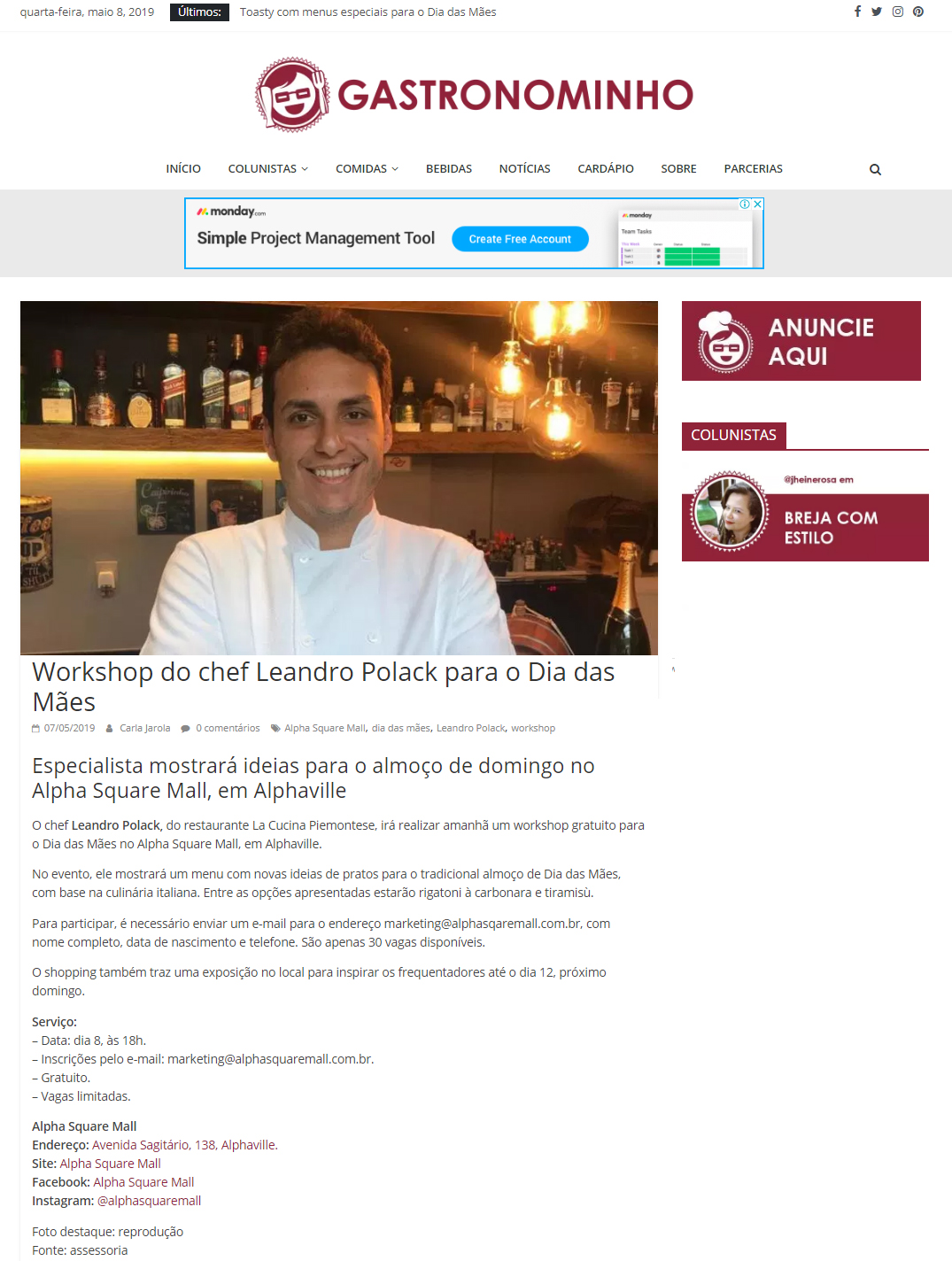 Portal Gastronominho