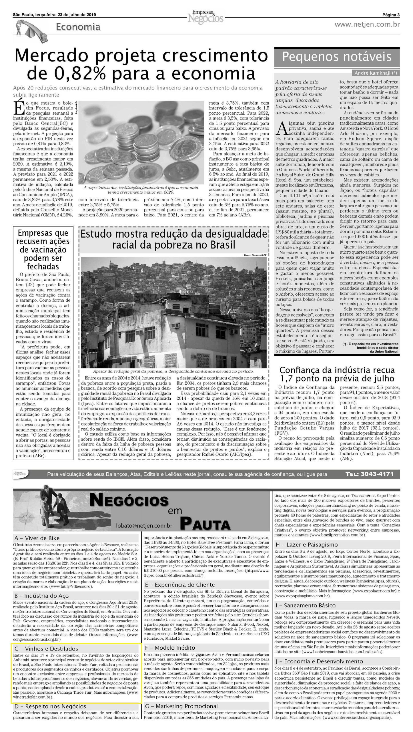 Jornal Empresas Negócios