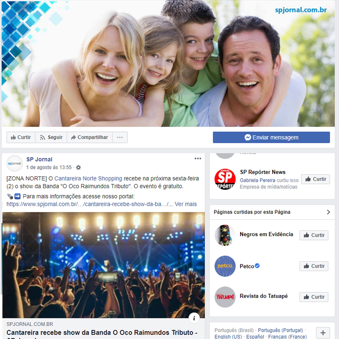 Fanpage SP Jornal