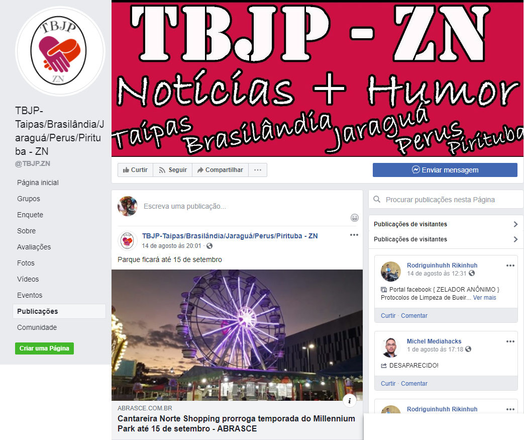 Fanpage TBJP ZN