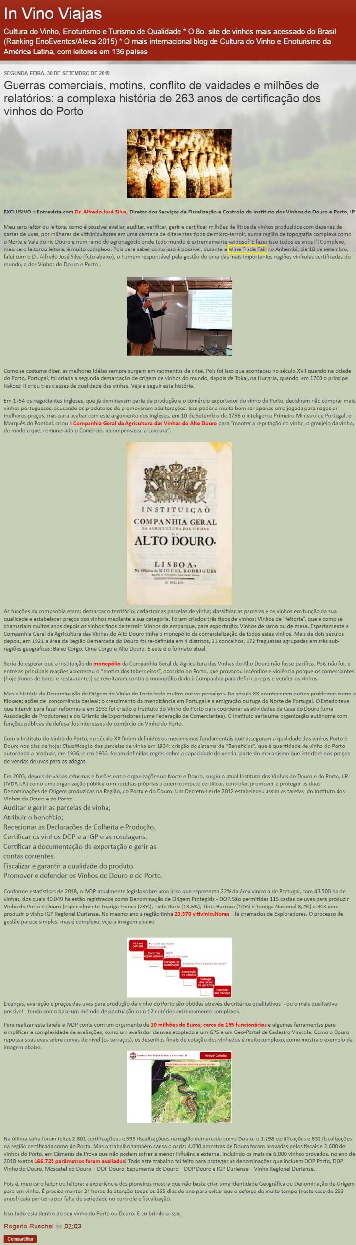 Blog In Vino Viajas