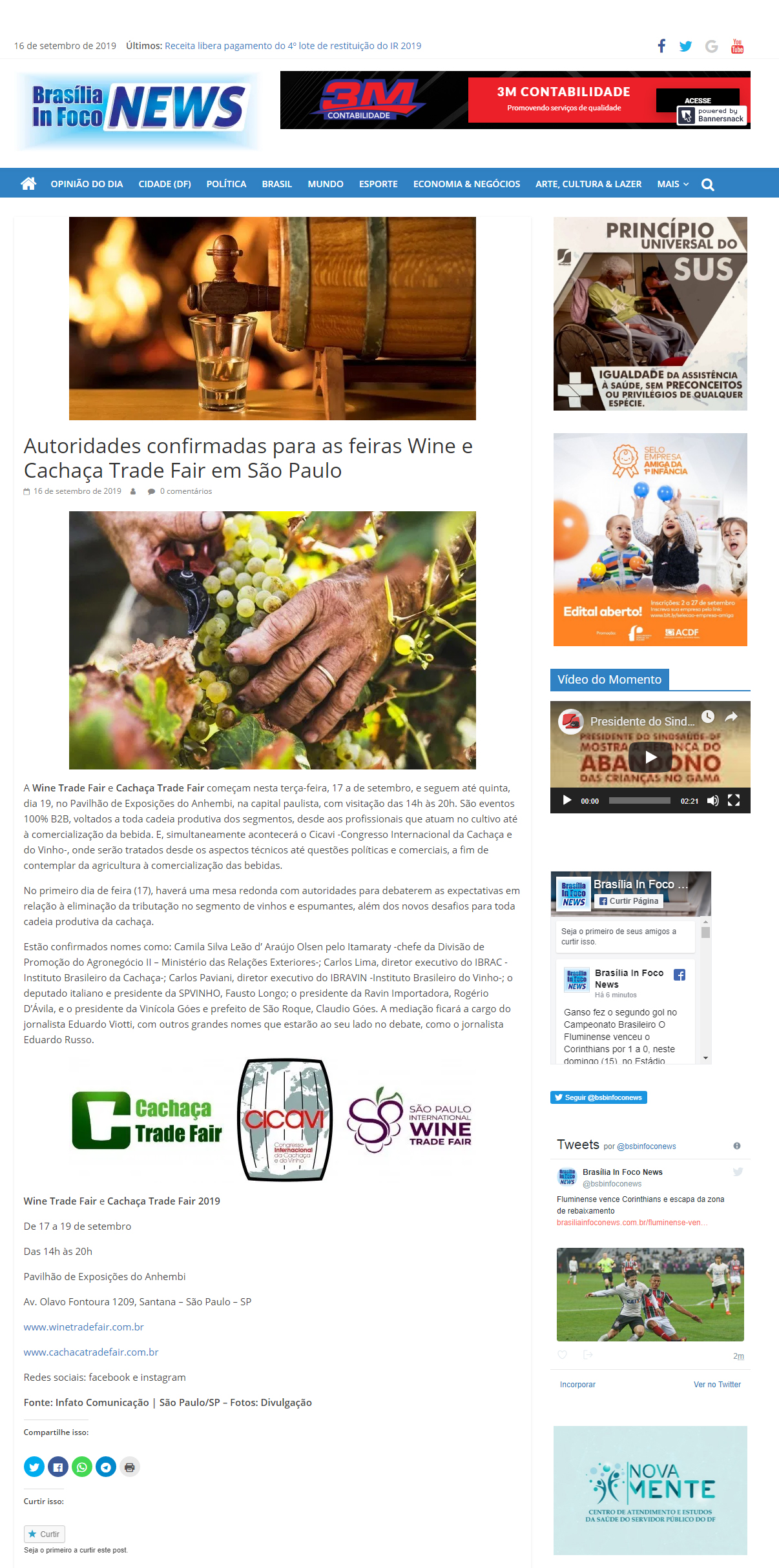Brasília In Foco News