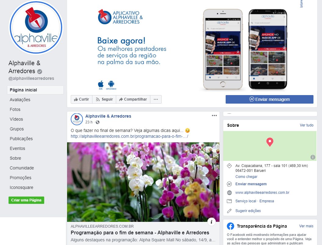 Fanpage Alphaville & Arredores