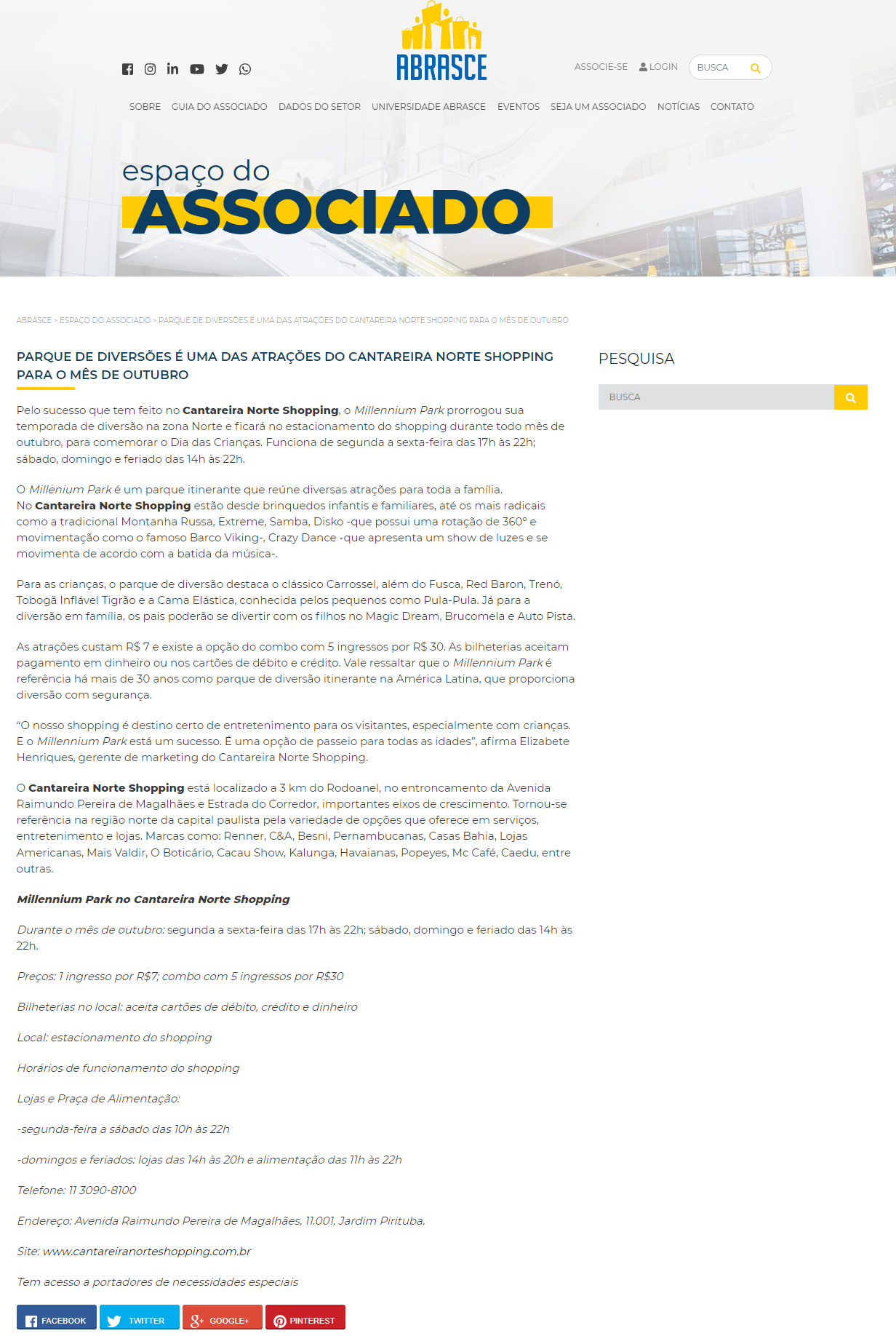 Portal Abrasce