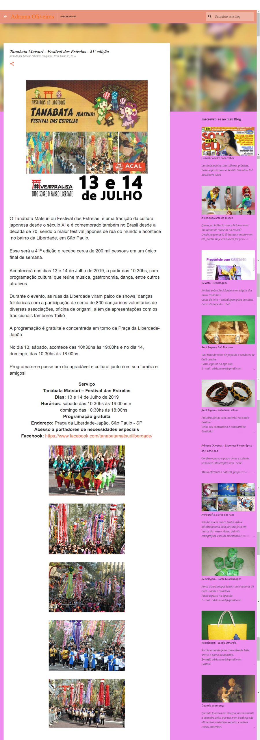 Blog Adriana Oliveiras
