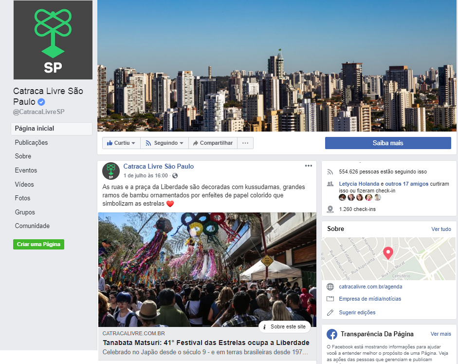 Fanpage Catacra Liver São Paulo