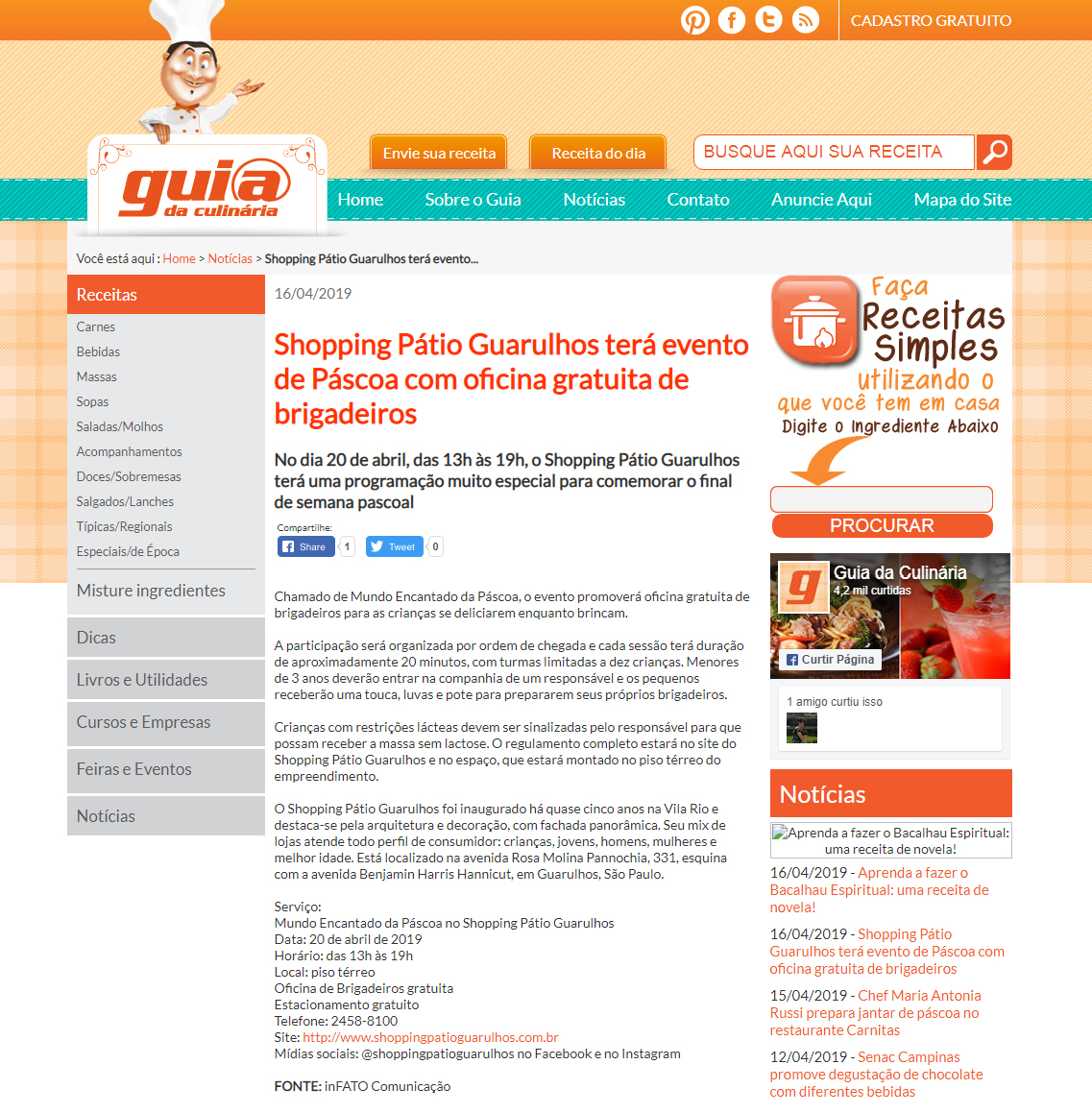Guia da Culinária