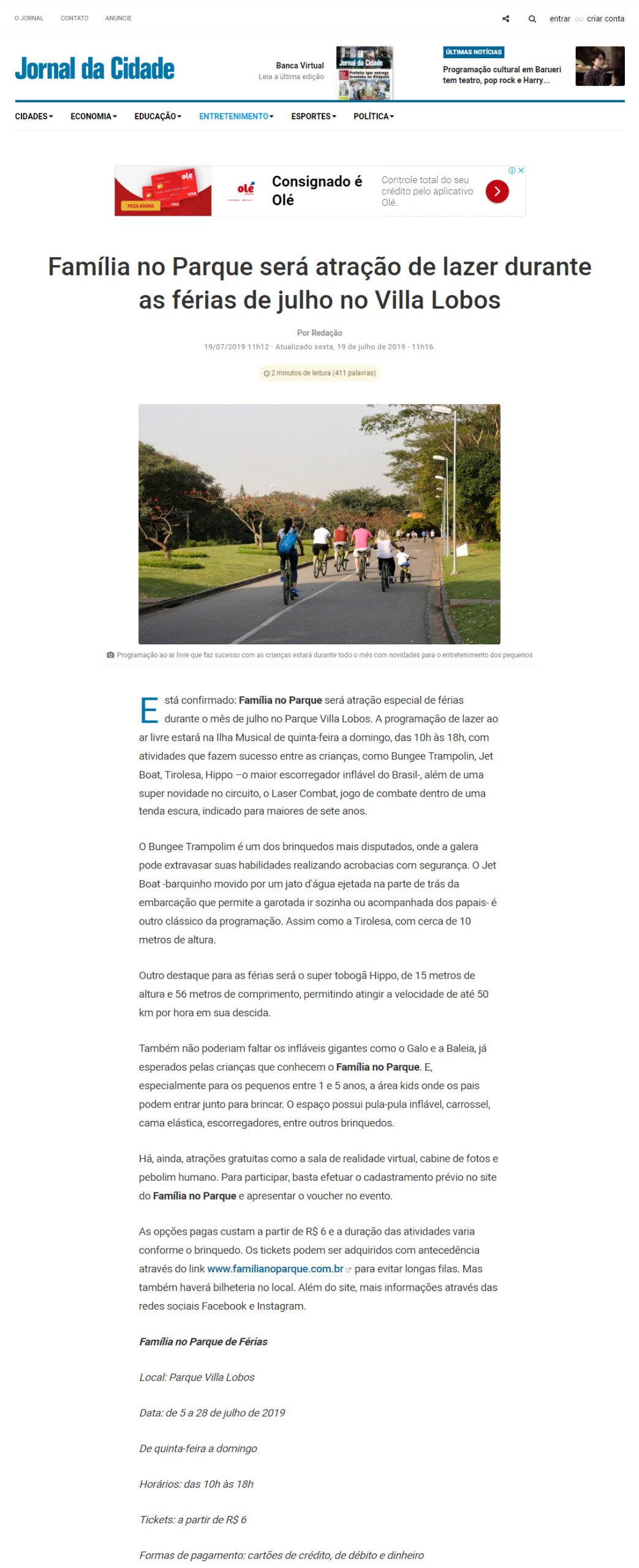 Jornal da Cidade online
