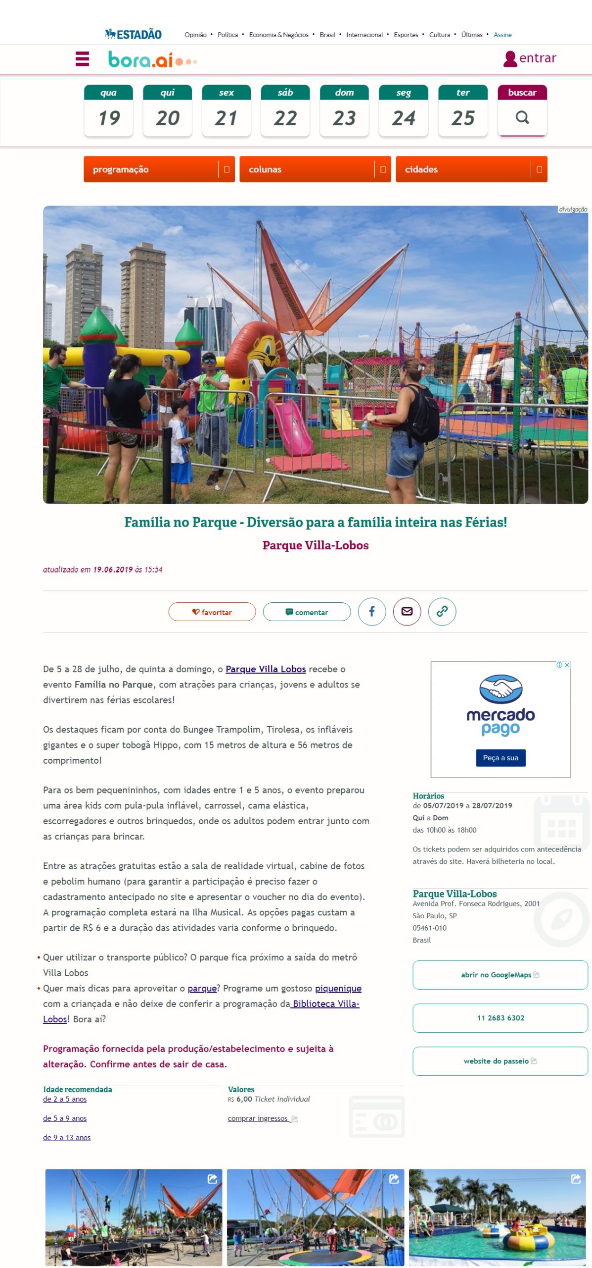 Porta Estadão Bora aí