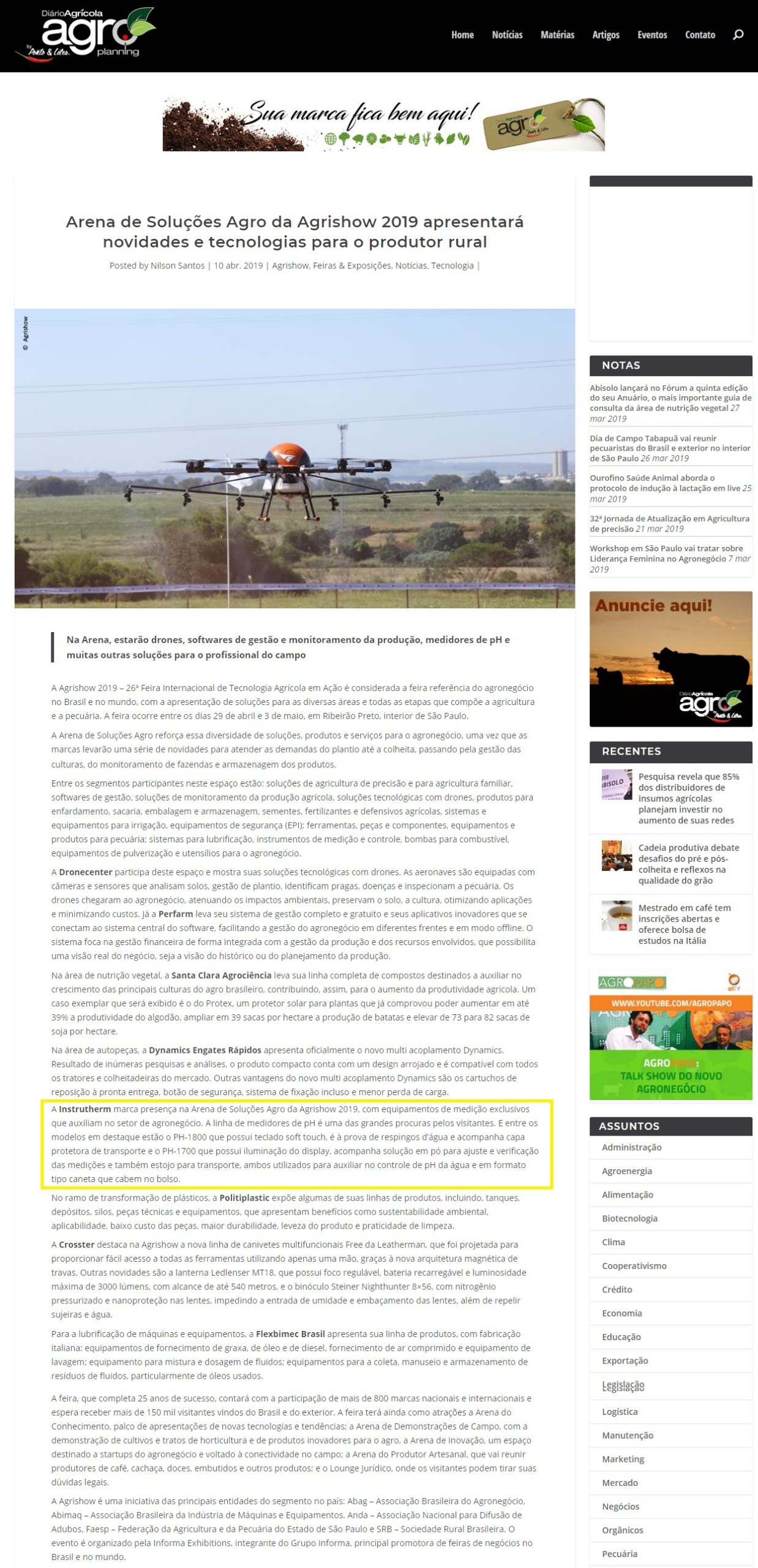 Portal Agroplanning