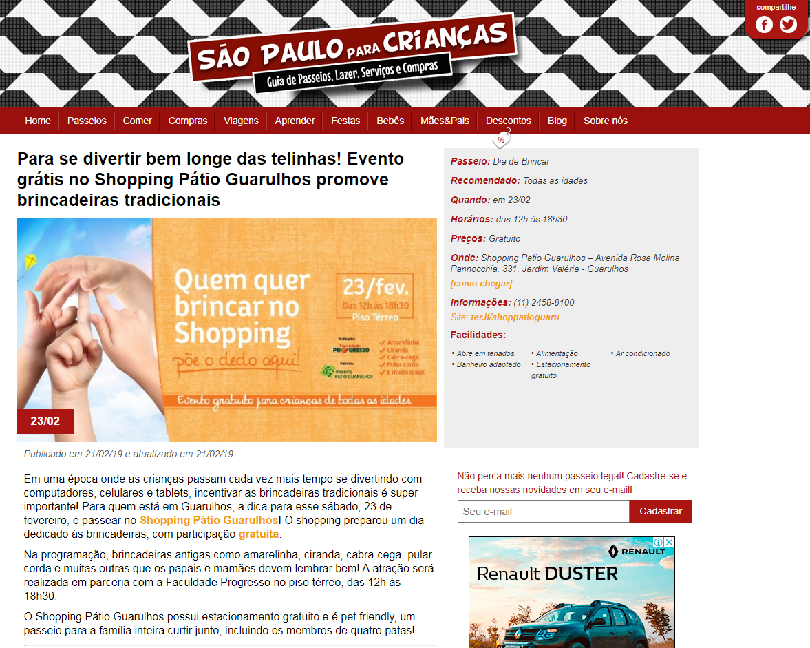 Portal São Paulo para Crianças