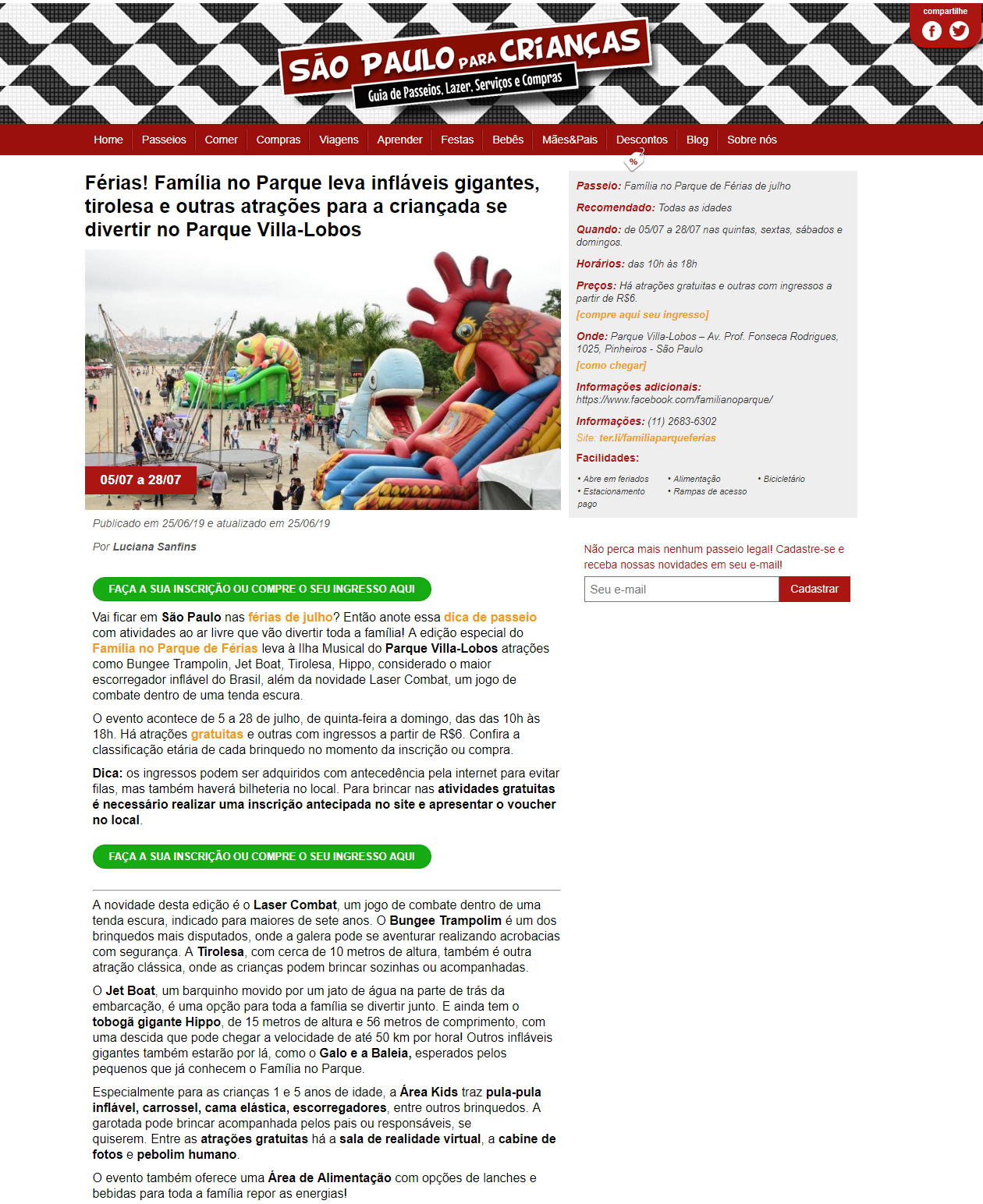 Portal São Paulo para Crianças