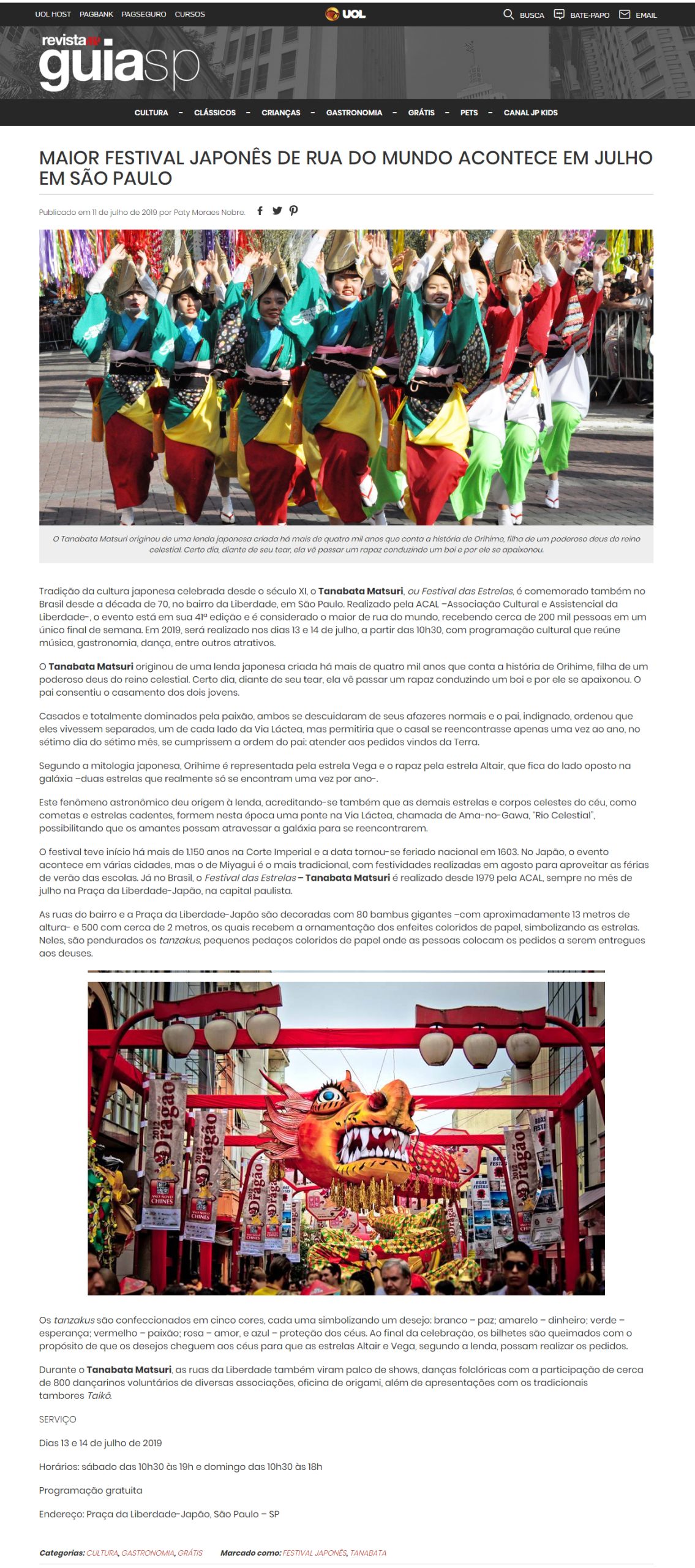 Revista Joven Pan Guia SP