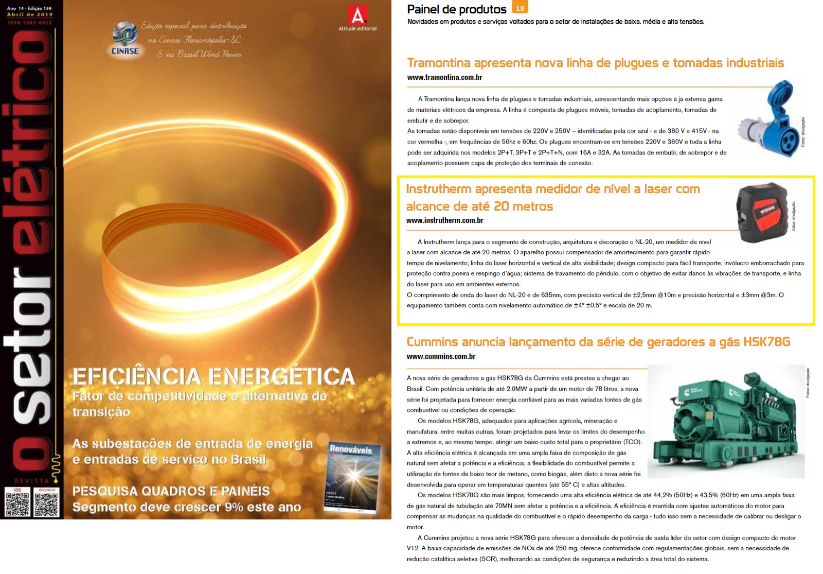 Revista Setor Elétrico