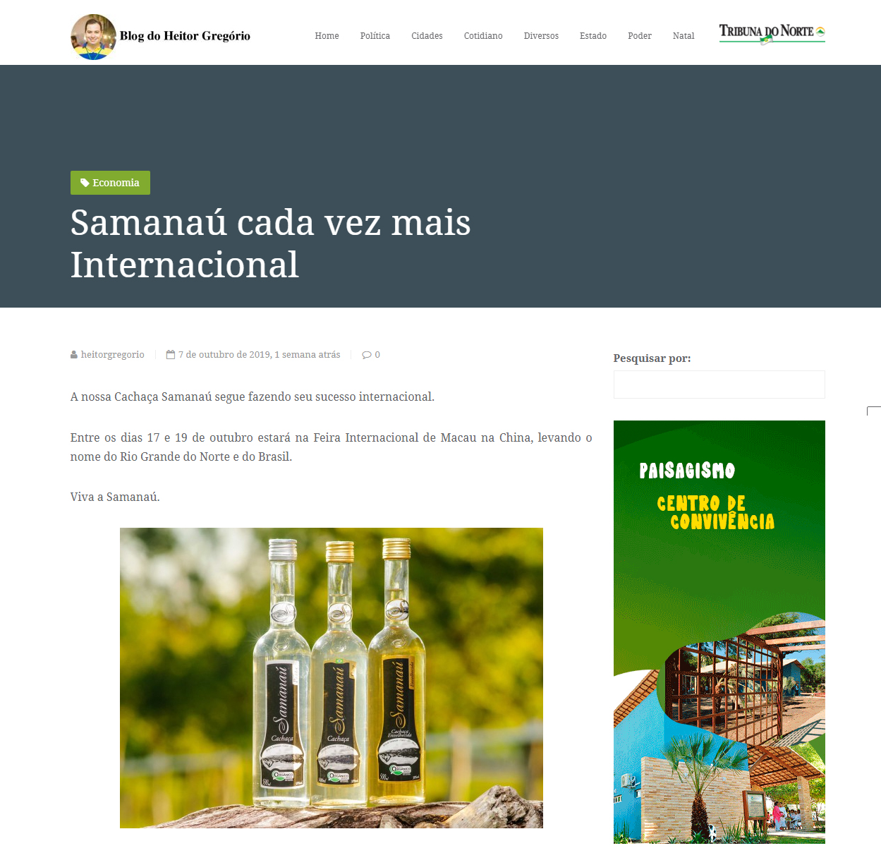 Tribuna do Norte – Blog do Heitor Gregório