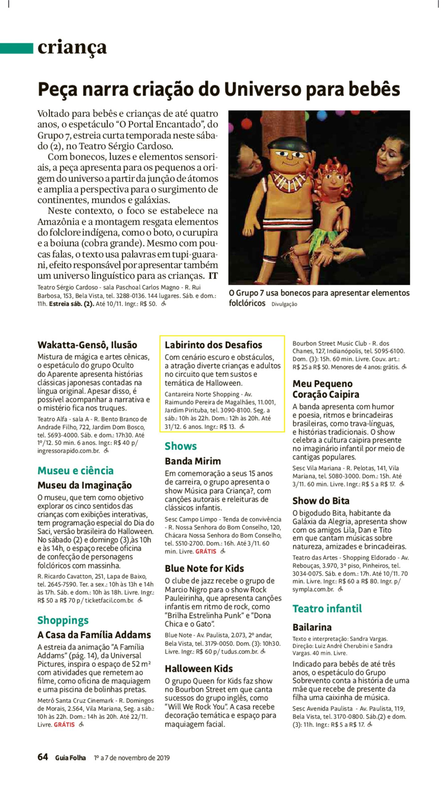 Folha de S.Paulo – Guia da Folha