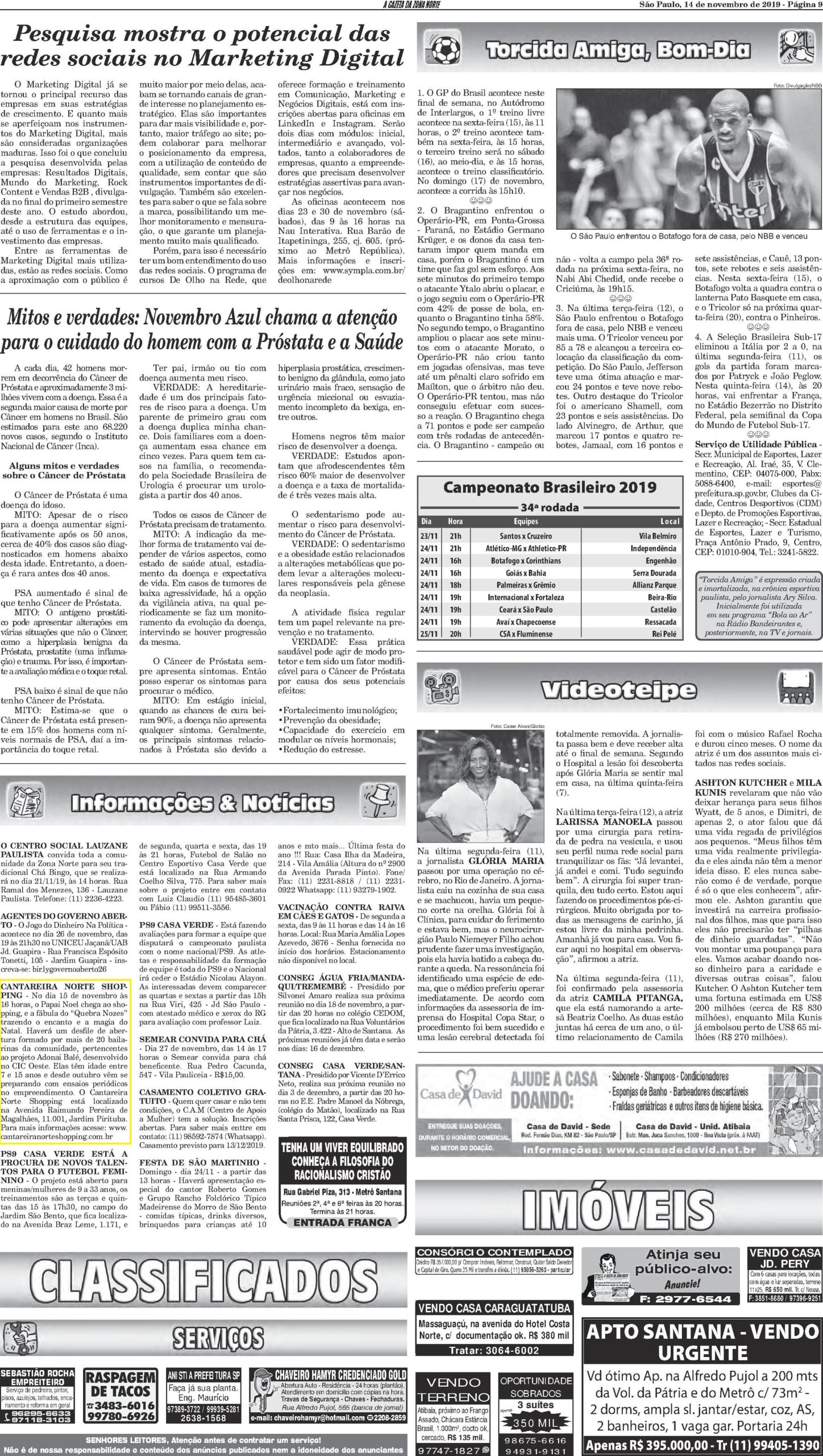 Jornal Gazeta da Zona Norte