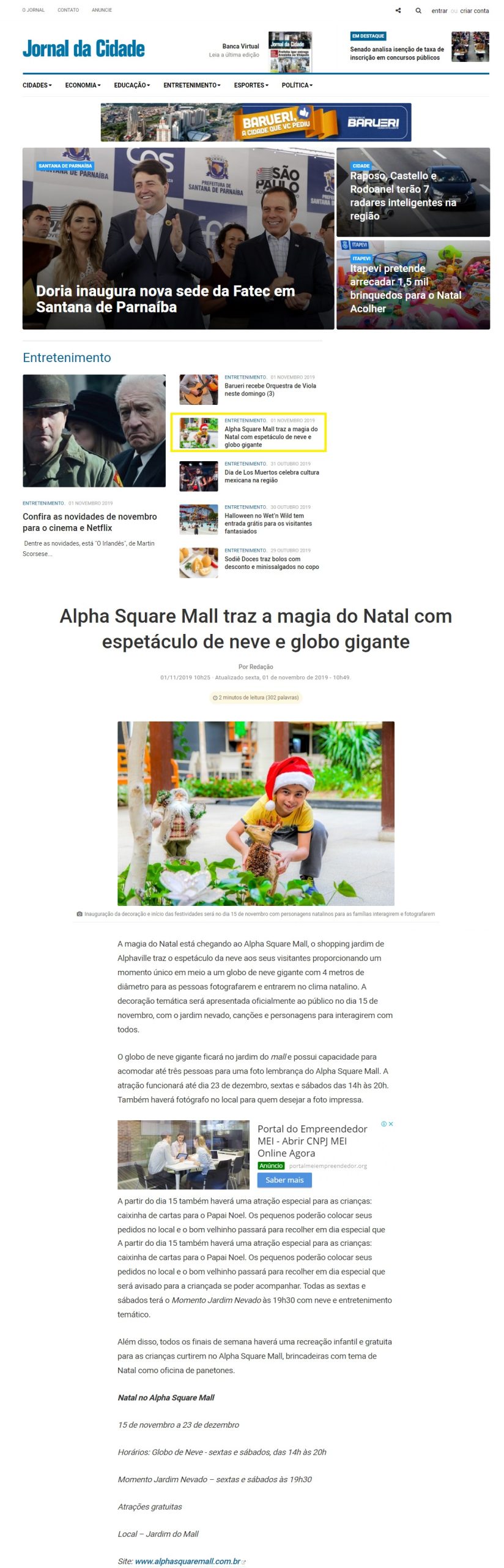 Jornal da Cidade online