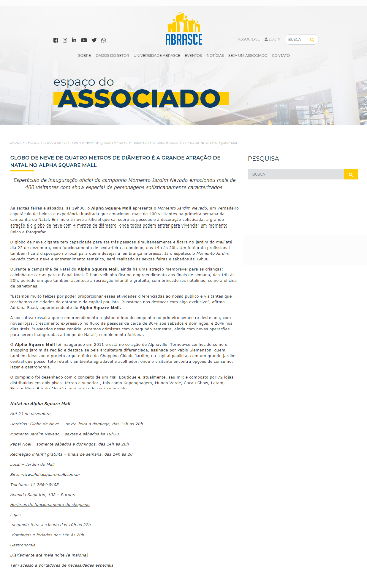 Portal Abrasce