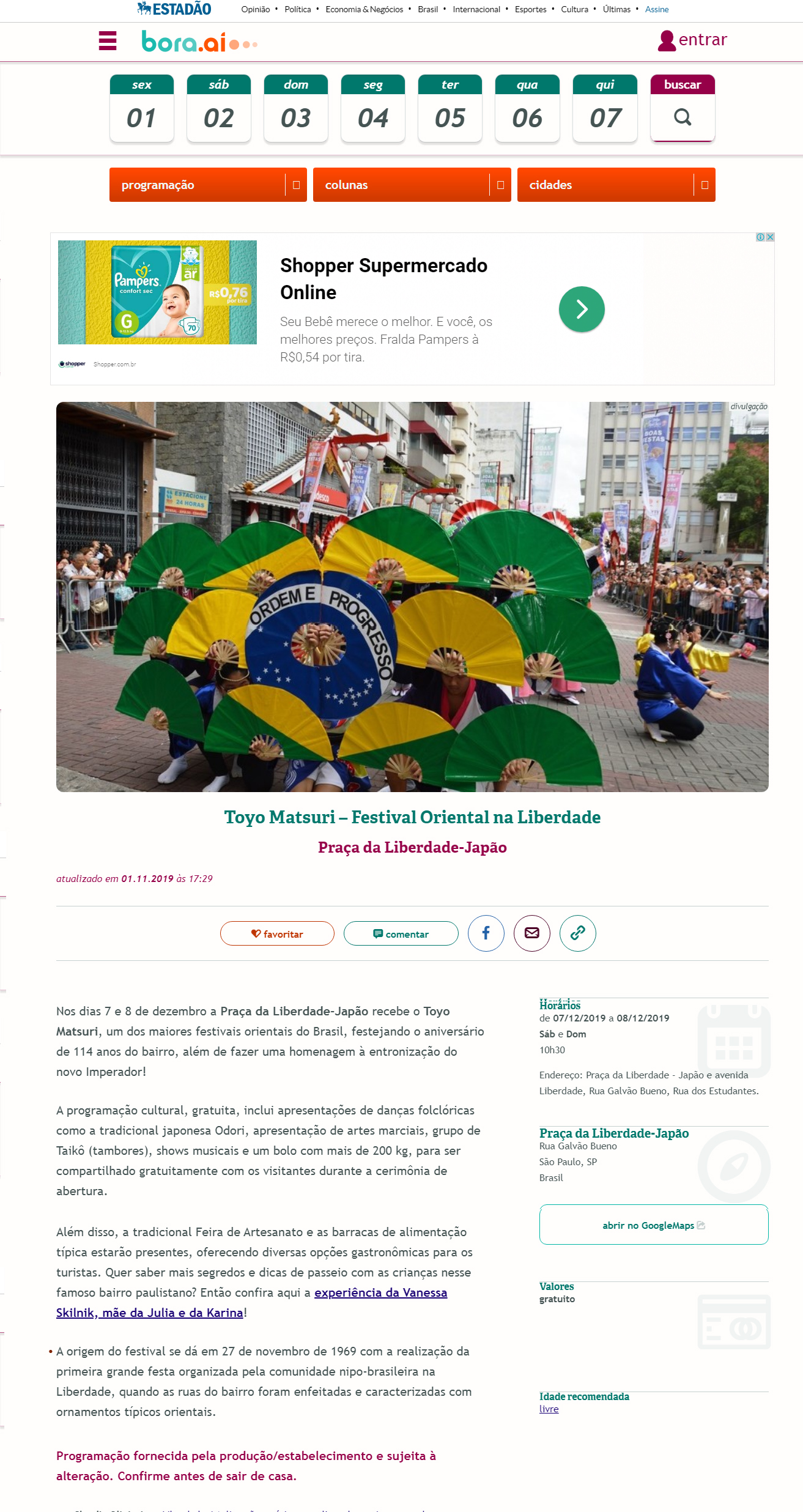 Portal Estadão Bora.aí