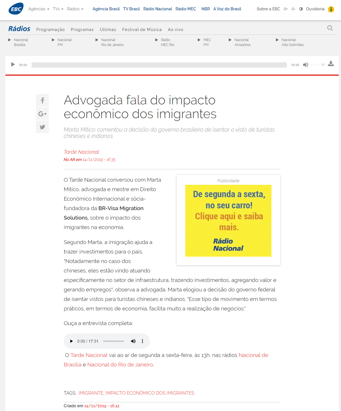 Portal Rádios EBC