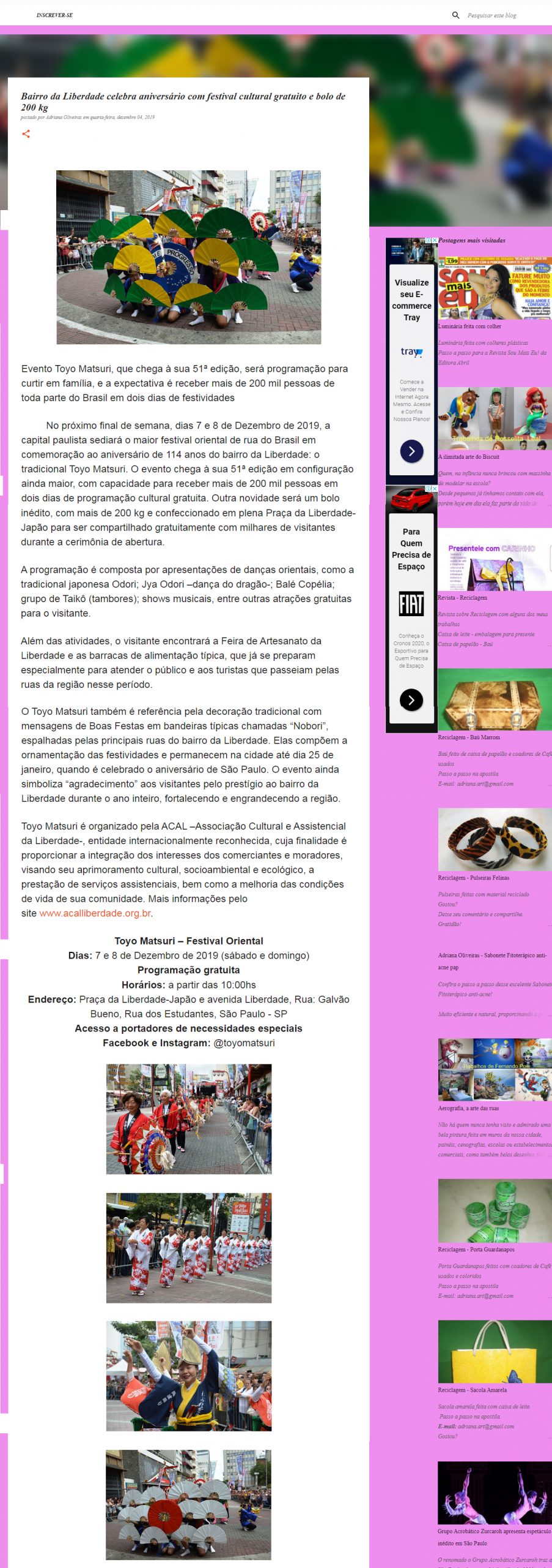 Blog Adriana Oliveiras