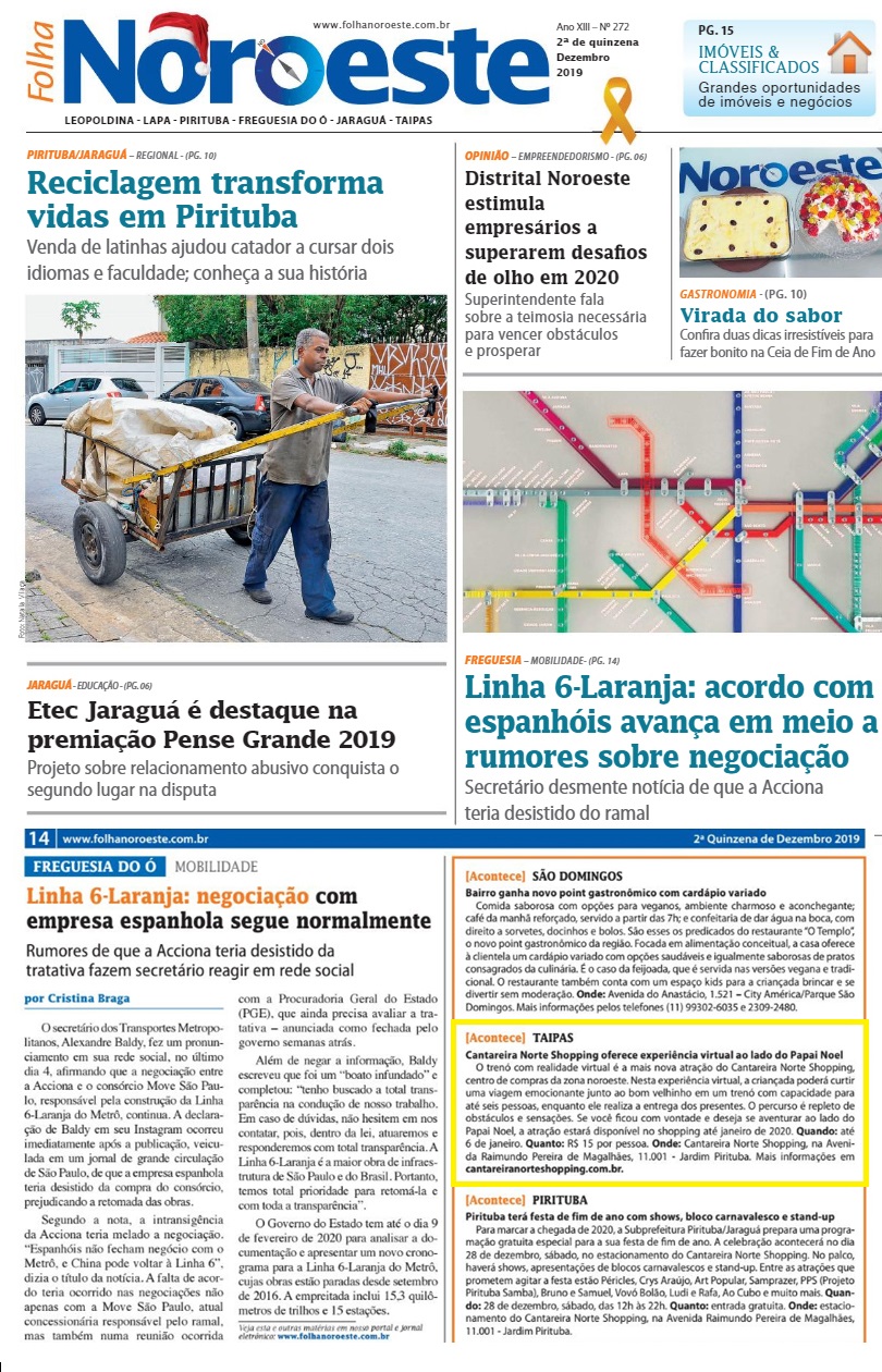 Jornal Folha Noroeste