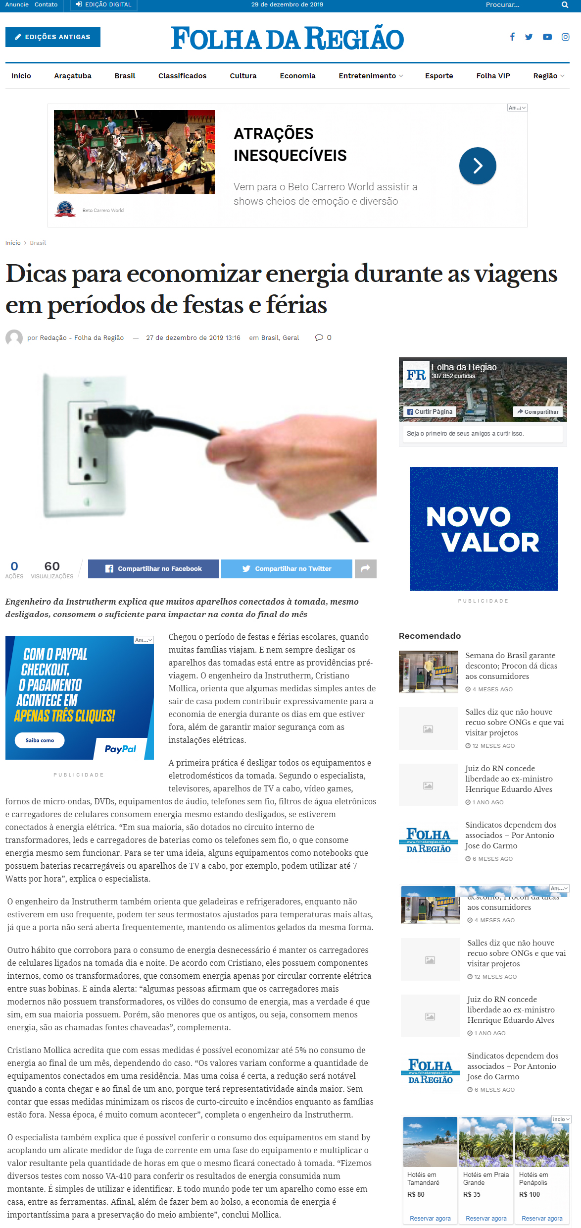 Folha da Região online