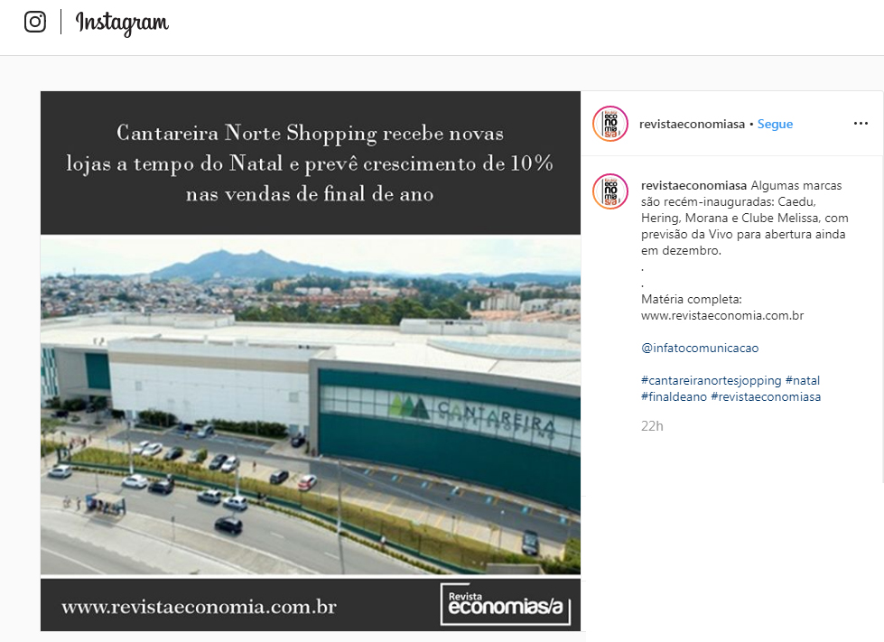 Instagram Revista Economia S/A