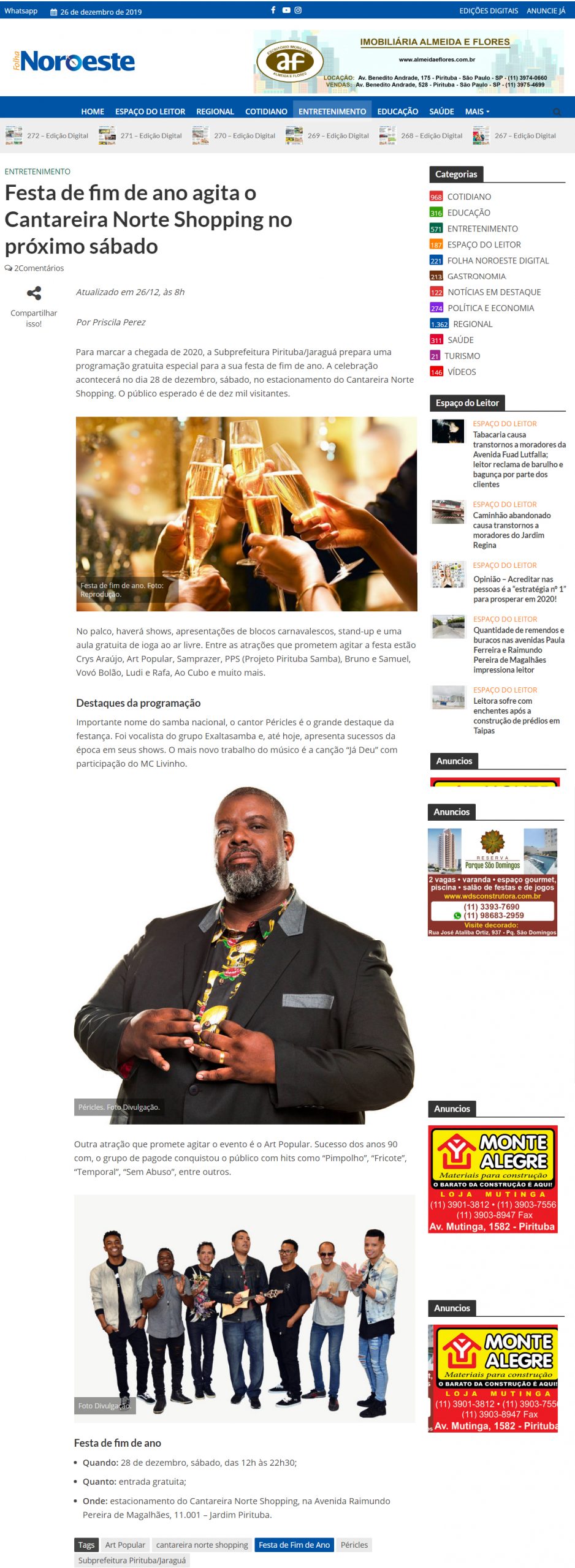 Portal Folha Noroeste