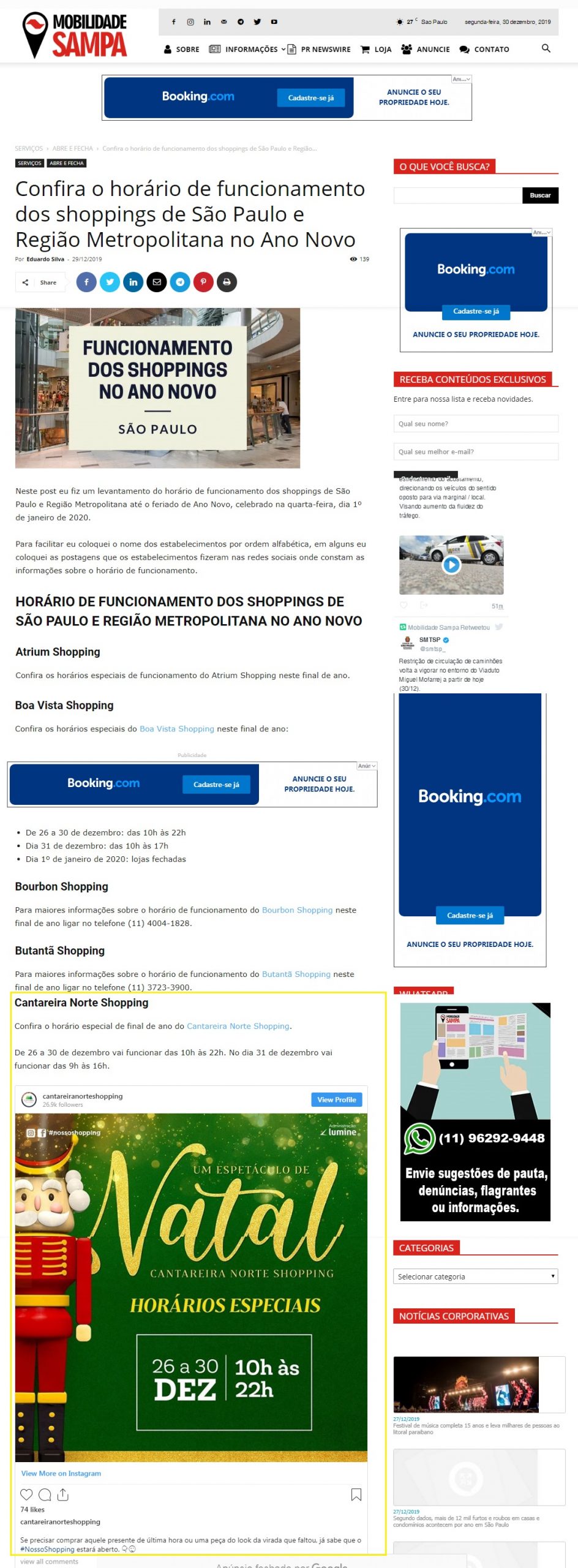 Portal Mobilidade Sampa
