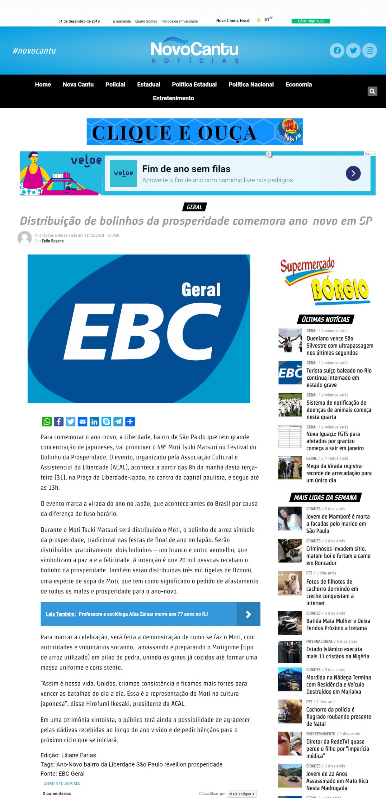 Portal Novo Cantu Notícias