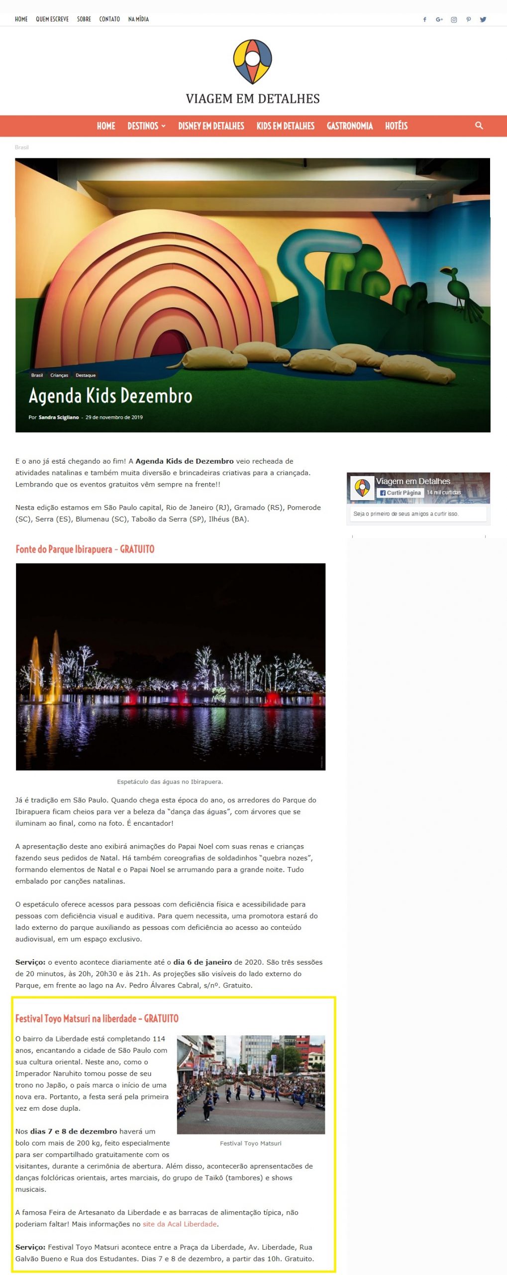 Portal Viagem e Detalhes