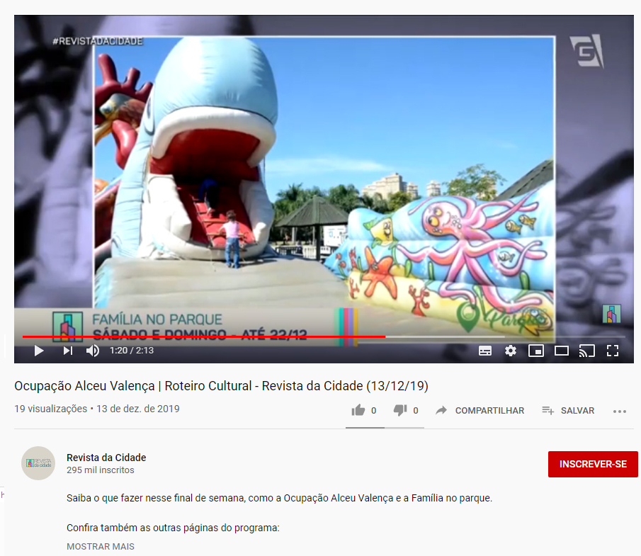 TV Gazeta – Programa Revista da Cidade