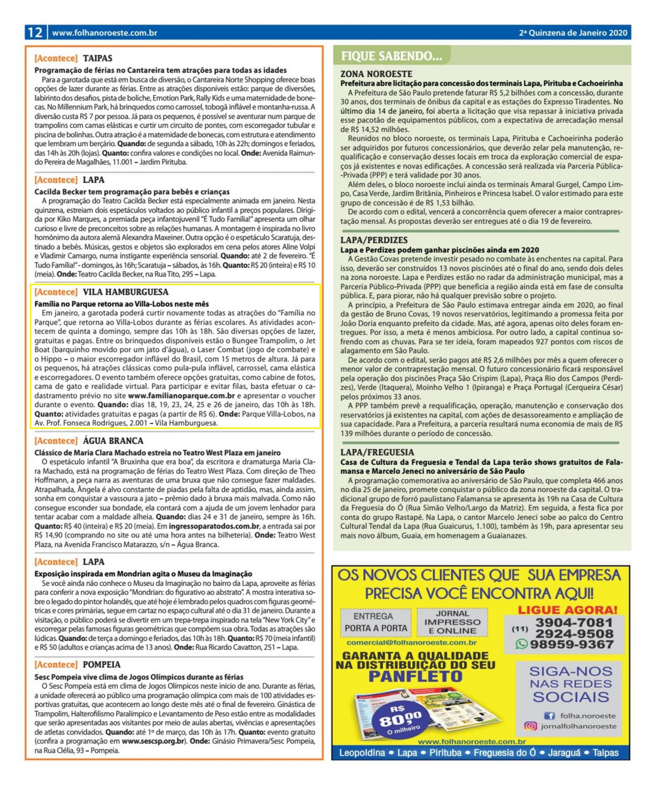 Jornal Folha Noroeste