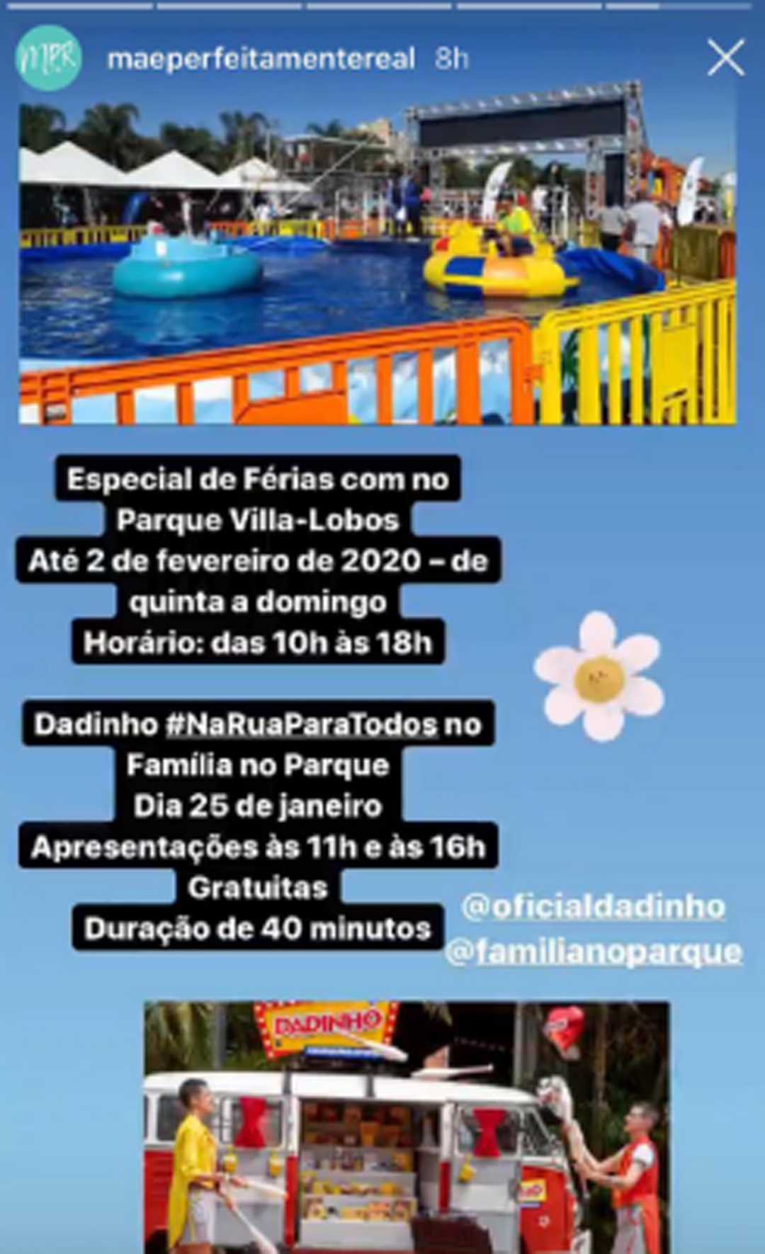 Instagram Mãe Perfeitamente Real