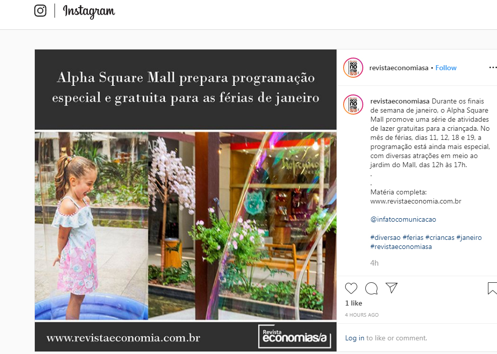 Instagram Revista Economia S/A