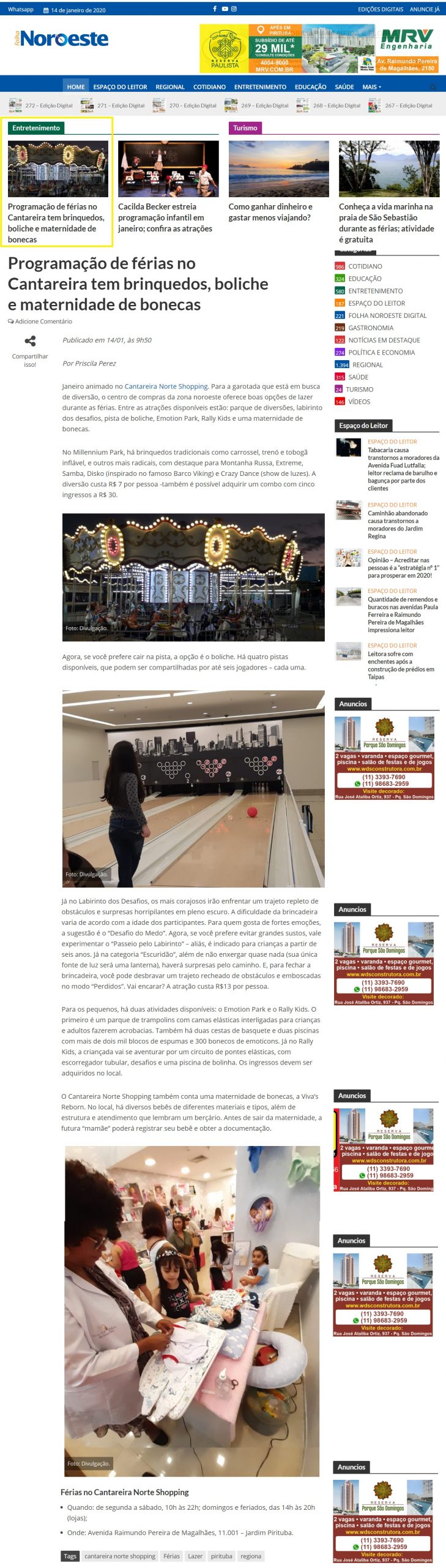 Portal Folha Noroeste