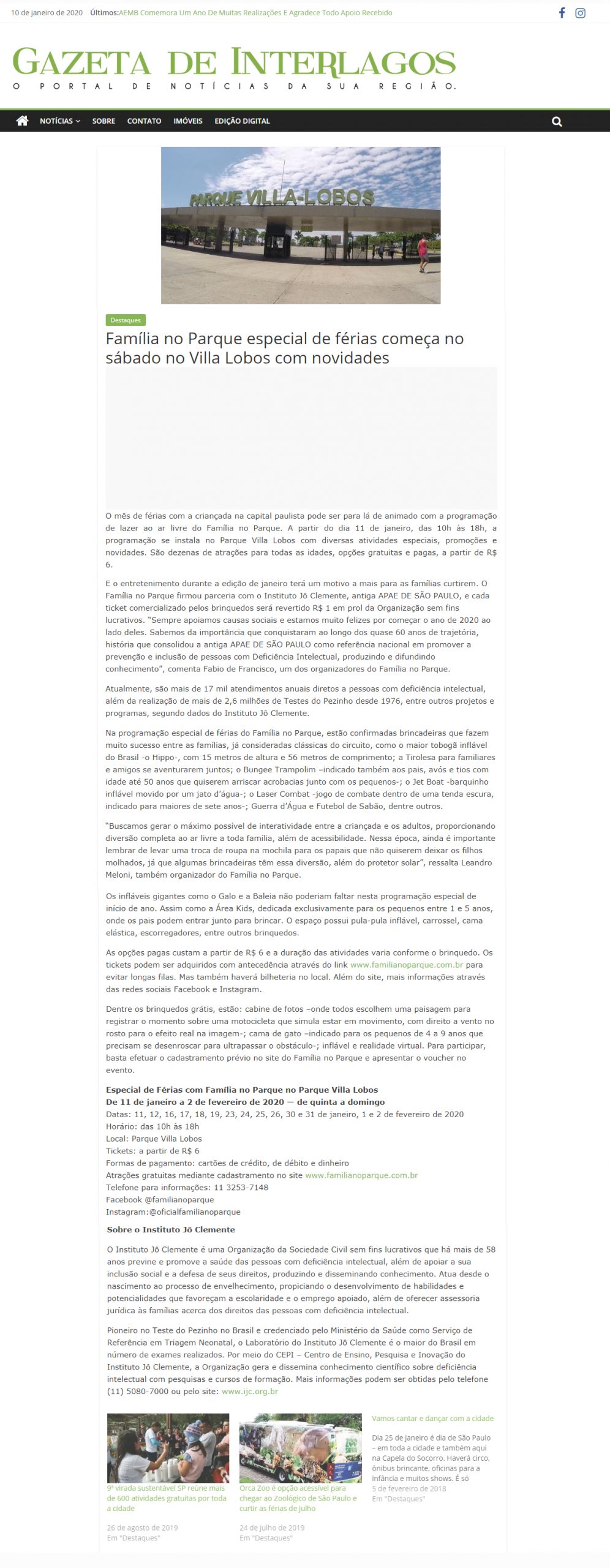 Portal Gazeta de Interlagos
