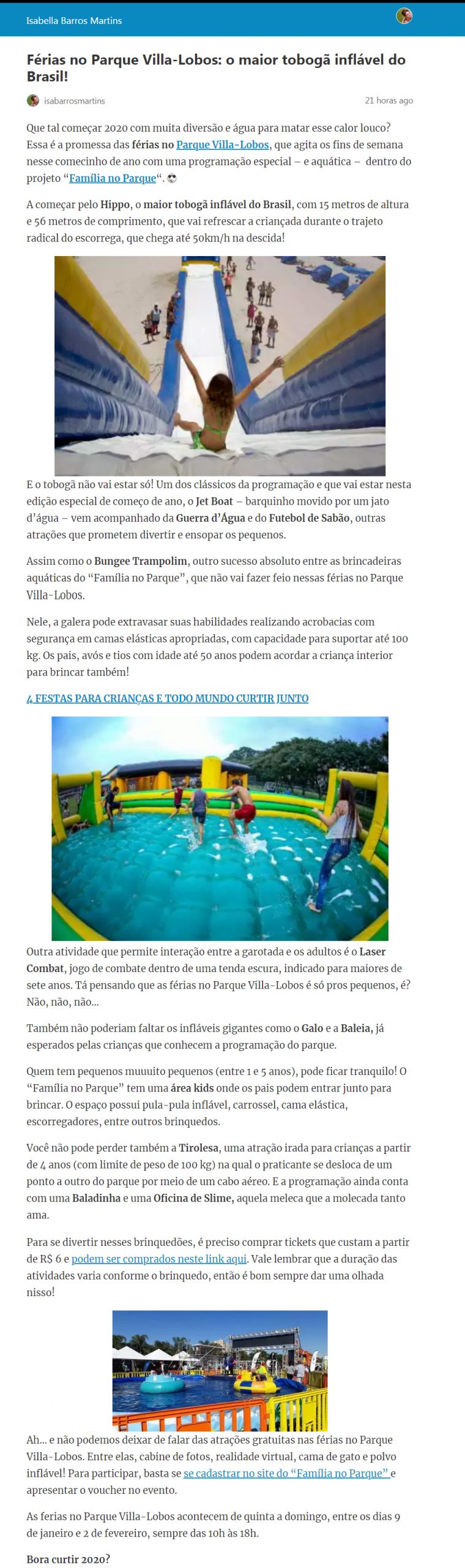Portal Isabella Barros Martins
