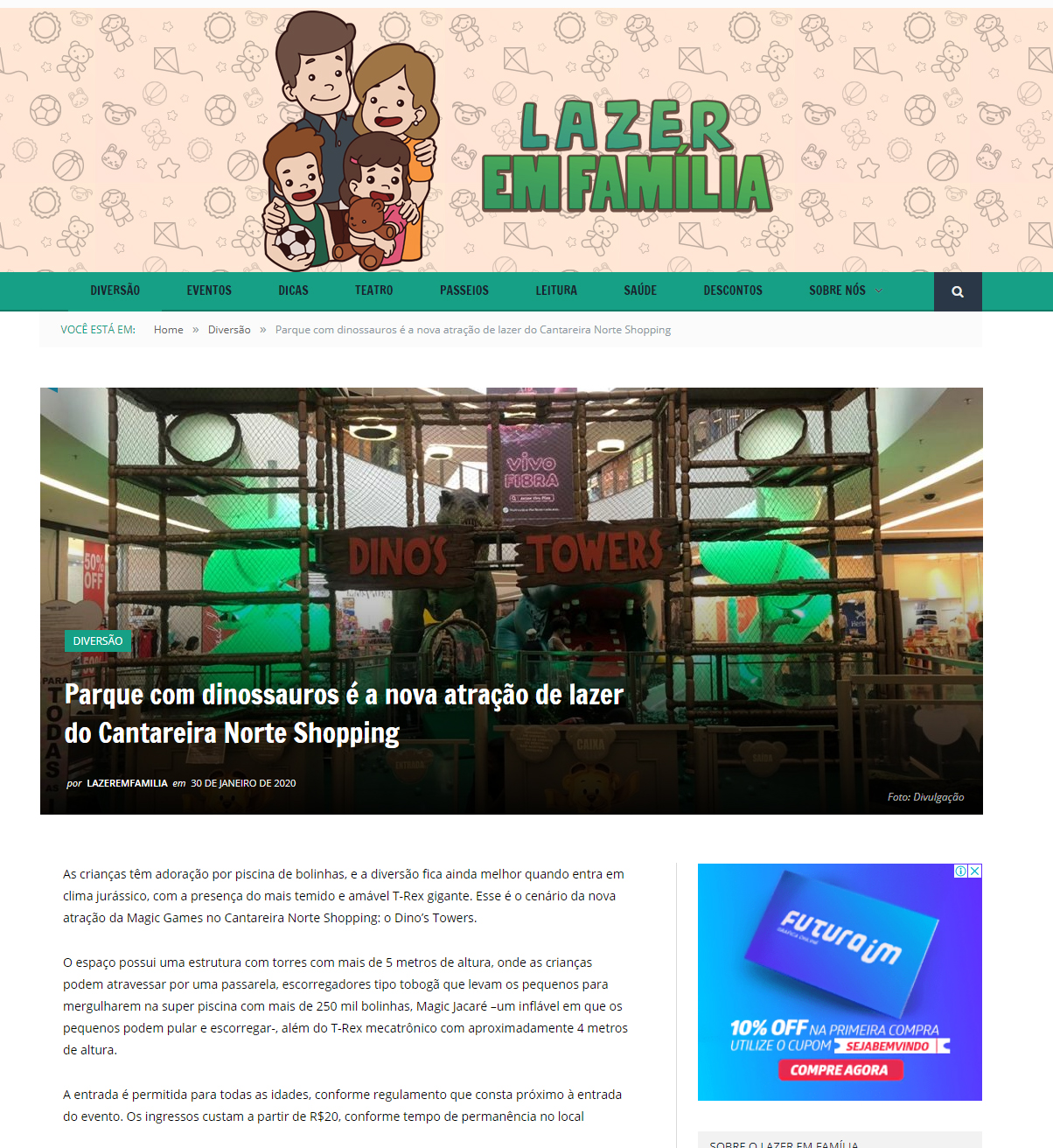 Portal Lazer em Família
