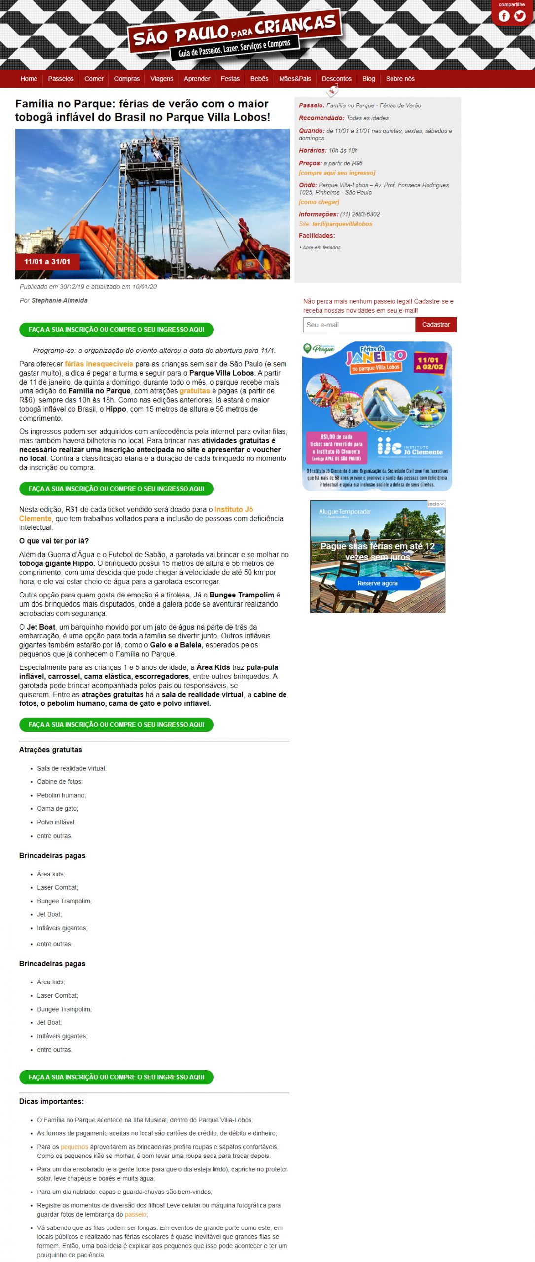 Portal São Paulo para Crianças