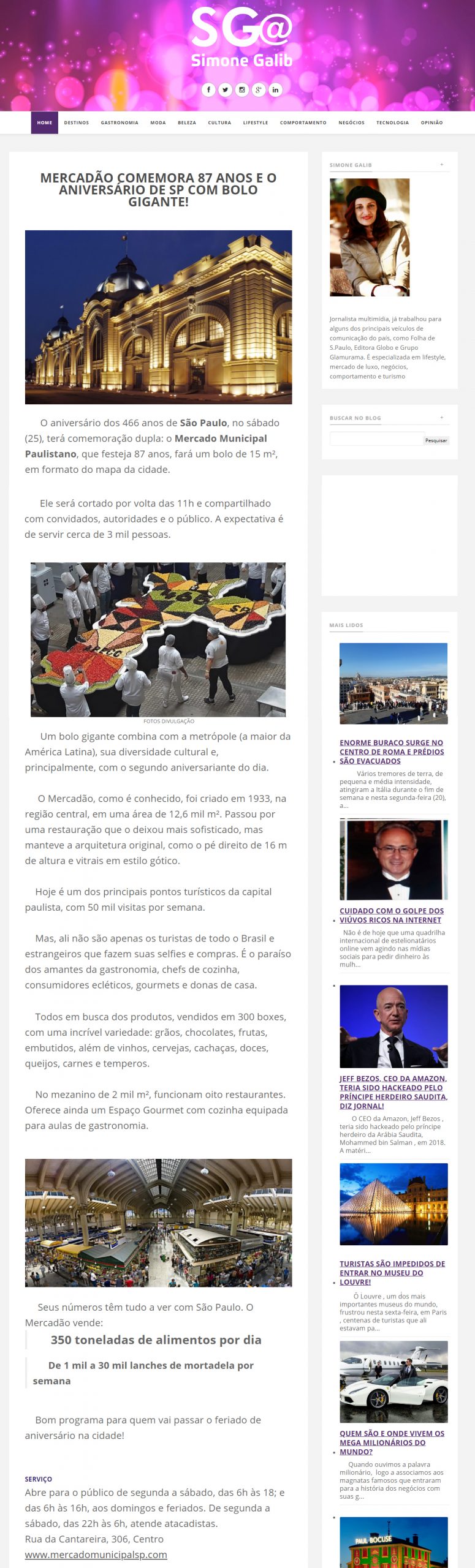 Portal Simone Galib