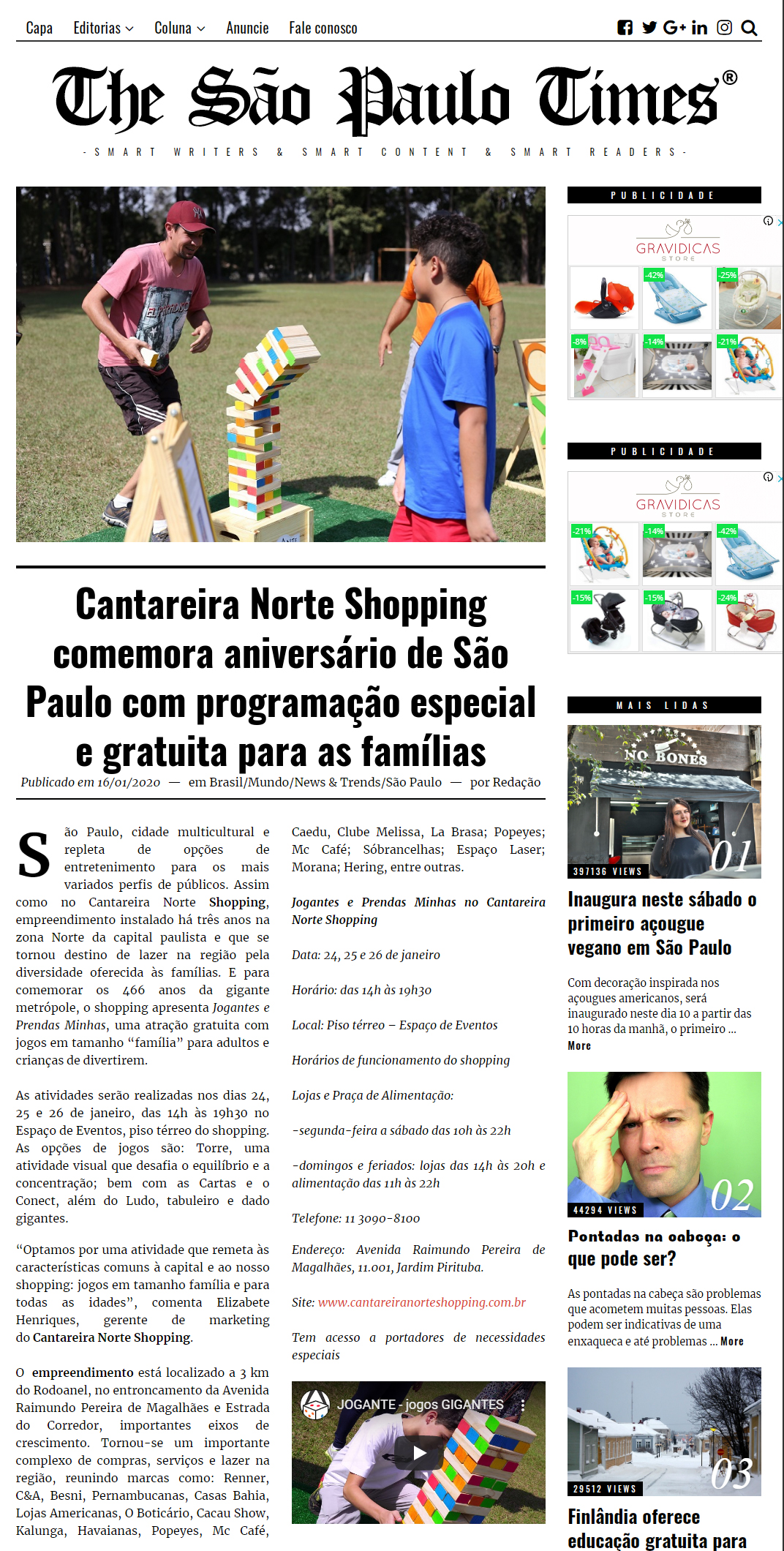 Portal The São Paulo Times