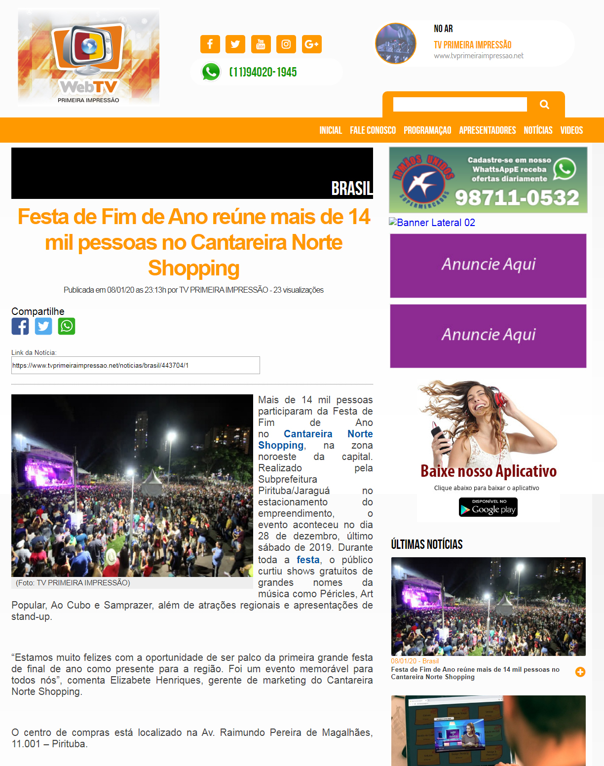 TV Primeira Impressão