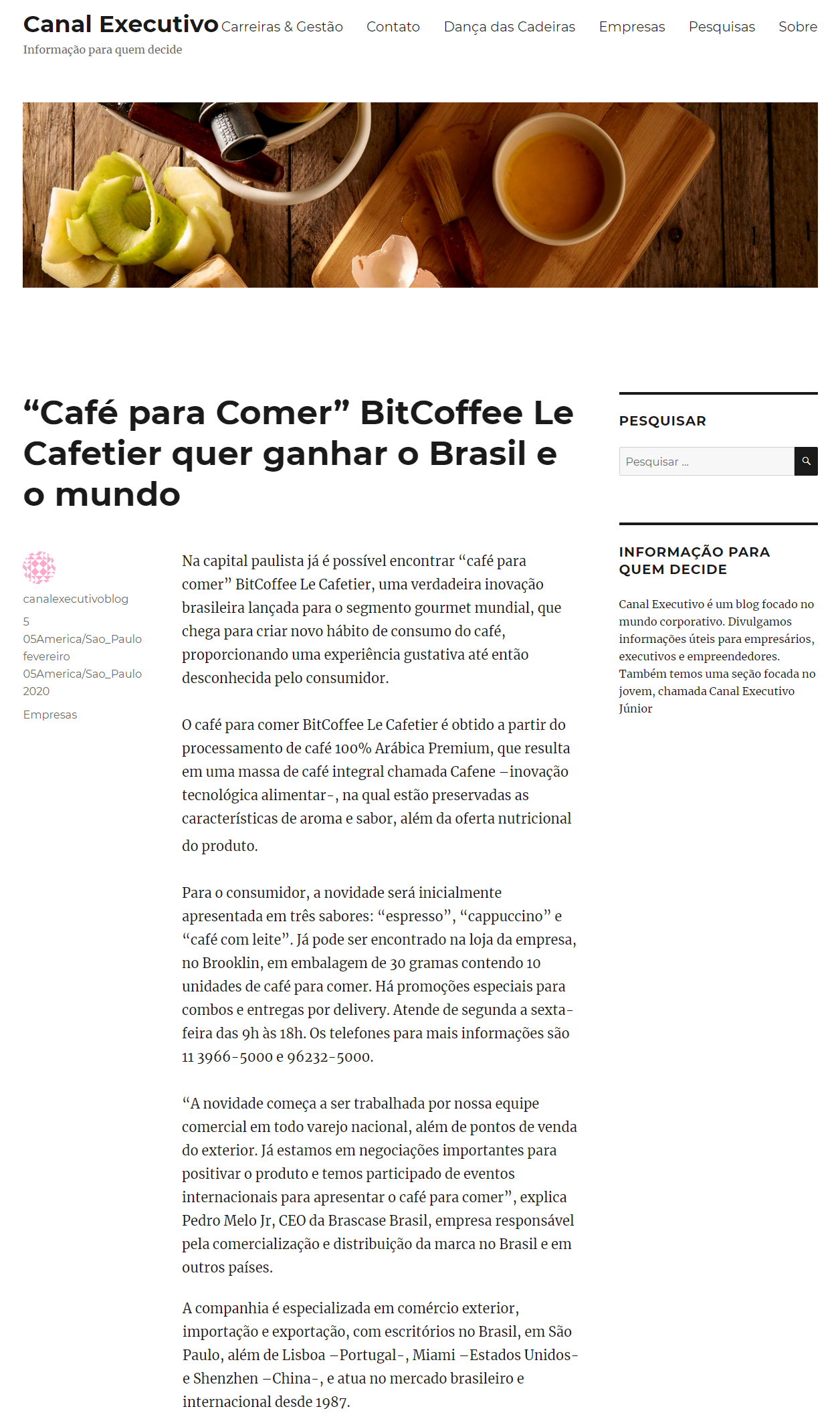 Blog Canal Executivo