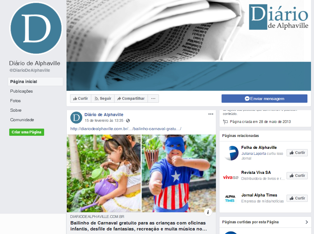 Fanpage Diário de Alphaville