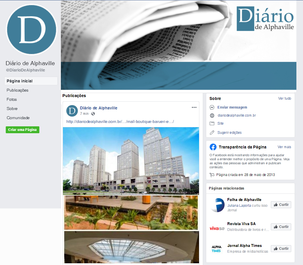 Fanpage Diário de Alphaville