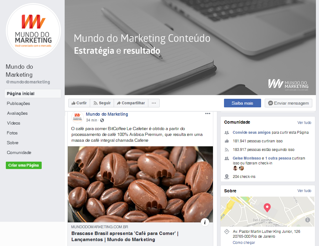 Instagram Mundo do Marketing