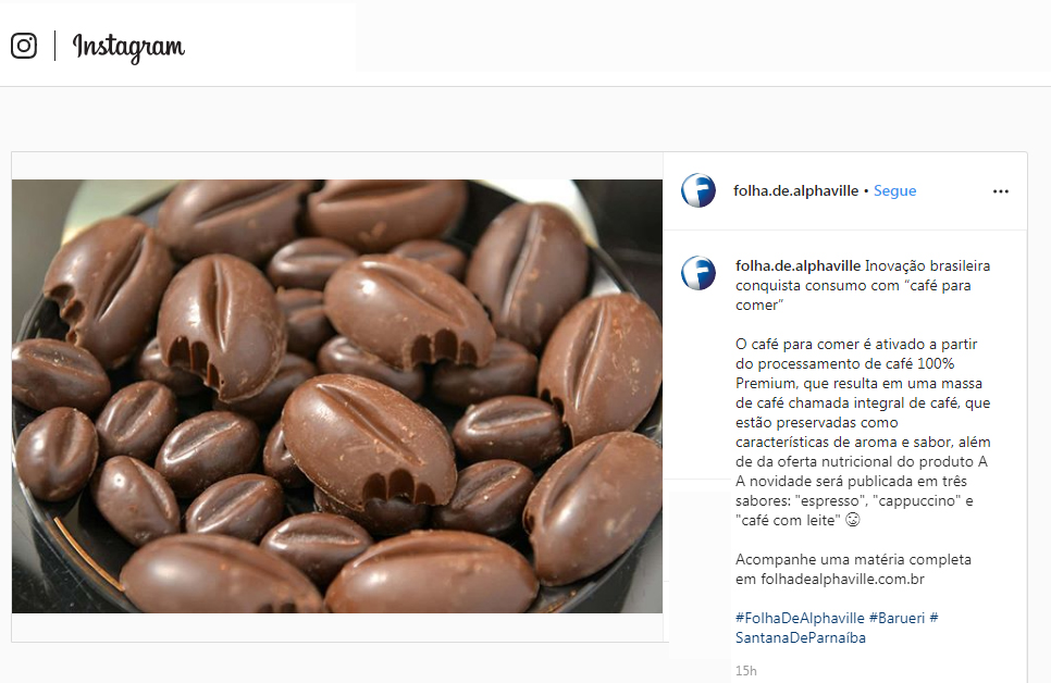 Instagram Folha de Alphaville